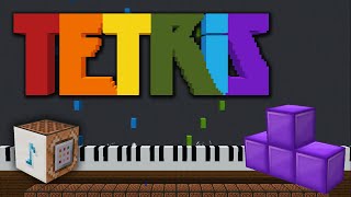 Tetris Theme - Minecraft Note Block Command Block Cover
