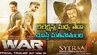 Sye Raa Vs War Movie Collections | Megastar Chiranjeevi | Hrithik Roshan | Tollywood Nagar