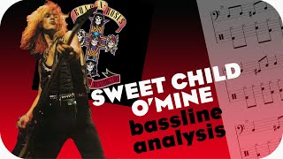 Guns N' Roses - Sweet Child O'mine - Bassline analysis