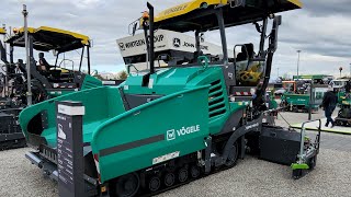 VÖGELE en Bauma 2022 Pavimentadoras en el Stand de @Wirtgen Group | Tour en 5 minutos |  MercadoVial