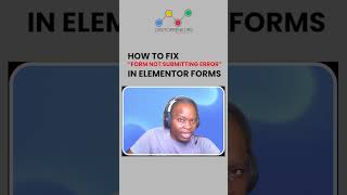 Error Form Not Submitted Elementor Fixed Short