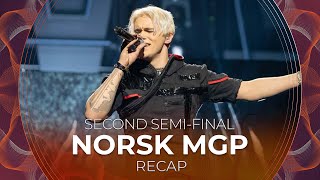 Norsk Melodi Grand Prix 2023 (Norway) | Second Semi-Final | RECAP