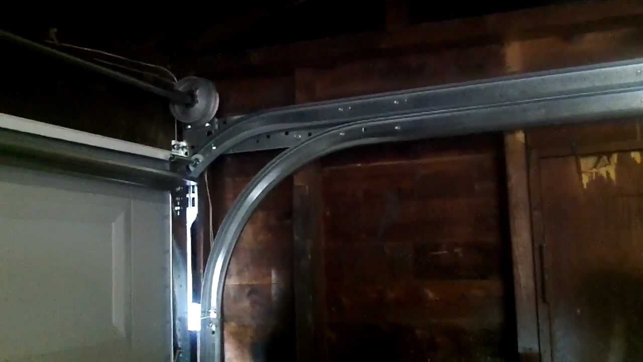 A Low Head Room Garage Door In Villa Park Il 630 271 9343 Youtube