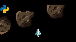 ASTEROID RACER GAME IN PYTHON WITH SOURCE CODE