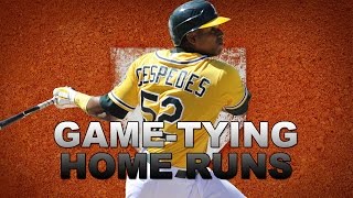 Game-Tying Home Runs