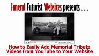 Embed Video Tributes In Online Obits | Funeral Home Website Tutorials