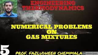 5.11 Numerical Problems on Gas Mixtures