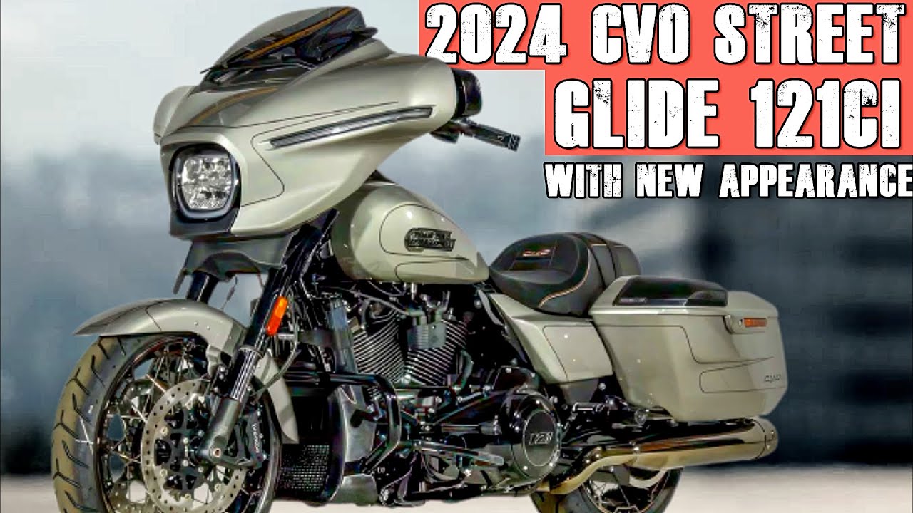 SHOCKS!! 2024 Harley Davidson CVO Street Glide 121 Ci - With New ...