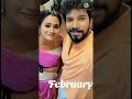 Types of reel pairs Vijay tv /month wise # shorts