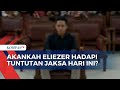 Sempat Minta Waktu 2 Pekan, Akankah JPU Bacakan Tuntutan Eliezer Hari Ini?