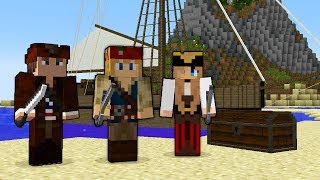 VIRAMOS PIRATAS NO MINECRAFT !