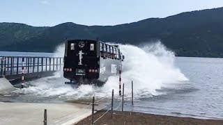 【バスが豪快にダイブ！！】NINJA BUS 忍者バス