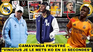 🚨CAMAVINGA FRUSTRÉ DE SA SITUATION .. / VINICIUS PRIS À PARTIE PAR MAFFEO ENCORE .. / TURNOVER CARLO