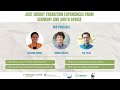 Just Energy Transition Experiences from Germany and South Africa || Webinar Discussion