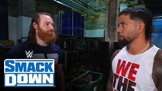 Jey Uso runs into Sami Zayn ahead of his decision: SmackDown highlights, June 16, 2023