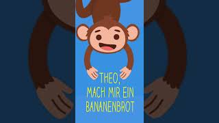 Rolf Zuckowski | Theo (Der Bananenbrot-Song Lyric Video) #rolfzuckowski#bananenbrot #shorts