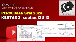 PERCUBAAN MATEMATIK SPM 2024# TERENGGANU ##BAHAGIAN B # SOALAN 12 & 13