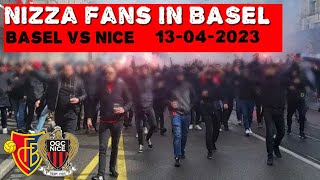 NIZZA FANS IN BASEL | Basel vs Nice