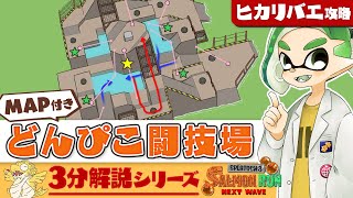 【3分でわかる】どんぴこ闘技場の「ラッシュ（ヒカリバエ）」攻略！ 地図付き解説 初心者〜中級者向け - Splatoon3 サーモンラン【SPLABO!】