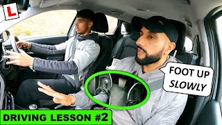 How To Move A Car Smoothly (Lesson 2 - Raajan's Driving Journey)