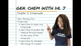 Naming Ionic Compounds | Gen. Chem with Dr. J