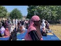 London Eid ul adha in the park- Prayer and Festival - 2026🌙🌹🌸💖🇬🇧