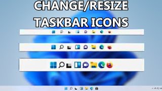 How to Resize The Taskbar Icons in Windows 10 | How to Change Taskbar Icons Size in Windows 10 2023
