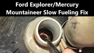 Explorer/Mountaineer Slow Fueling Fix