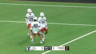 Yale vs Princeton Lacrosse Highlights | 2023 College Lacrosse