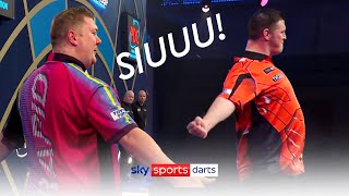 Evans & Gurney BOTH perform 'SIUUUU!' celebration to the Ally Pally crowd! 😆