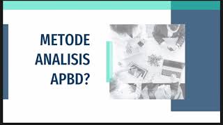 Week 4 - Metode Analisis APBD (Part 1)