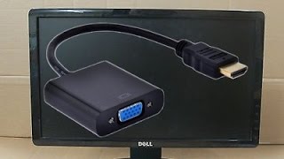 1080P HDMI input to VGA Converter (Make use of those old monitors)