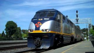 HiDeff- Amtrak and Amtrak at Martinez and Jack London Square.