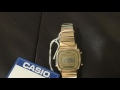 นาฬิกาข้อมือผู้หญิงยี่ห้อ casio พร้อมวิธี ปรับสาย เลื่อนสาย