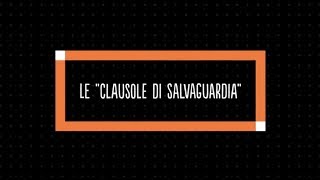 Inglorious Globastards - Le clausole di salvaguardia