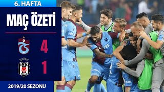 ÖZET: Trabzonspor 4-1 Beşiktaş | 6. Hafta - 2019/20