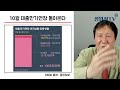 정완진tv 10월 위기설 ...