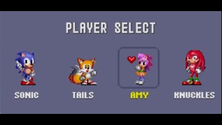 Sonic CD - Amy Playthrough  -  [No Commentary]
