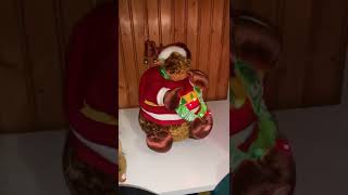 Gemmy Yuletide spinners reindeer