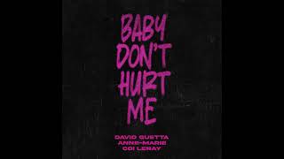 David Guetta, Anne-Marie, Coi Leray - Baby Don’t Hurt Me (Instrumental)