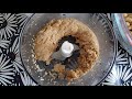 how to make peanut butter with hand blender