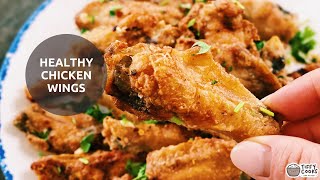 Who said healthy chicken wings can't be CRISPY?