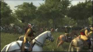 English civil war: Royalist army inspected before the battle of newbury (3d anim re enactment)