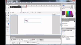Flash Tutorial : Morphing Text