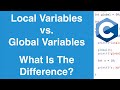 Local vs. Global Variables | C Programming Tutorial