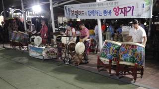 품바왕 찌지리 대천해수욕장 휴가객들과 축제에 한마당