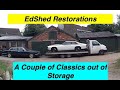 Jaguar XJS V12 and XJ40 4.0S Gold Special Edition EdShed Modern Classics Come out of Barn Storage