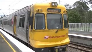 EMU 44 and 45 Trains At Eden's Landing Station