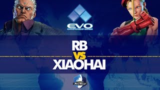 RB (Urien) VS Xiaohai (Cammy) - EVO 2019 Pools - CPT 2019