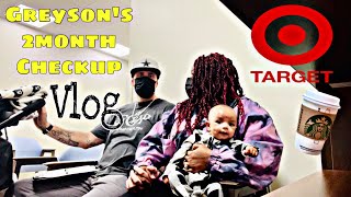 Target Run | Greyson’s 2month Checkup | Interracial Couple Vlog